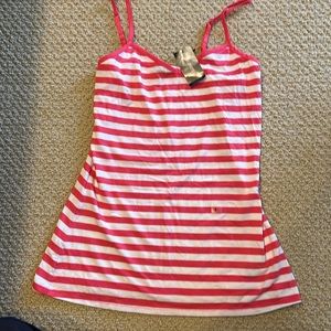 Express striped tank top